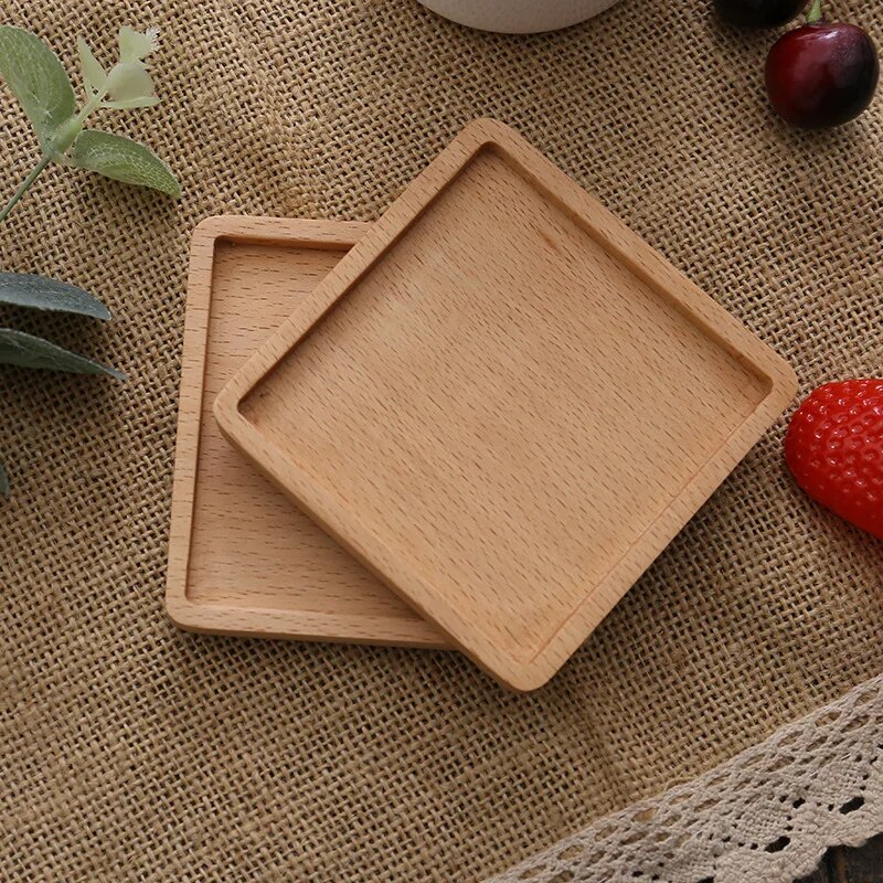 Solid Walnut Wood Coaster (1 Piece)