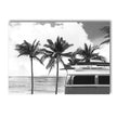 Coastal Beach Black and White Print Wall Art