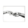 Hand in Hand Black and White Love Print Wall Art