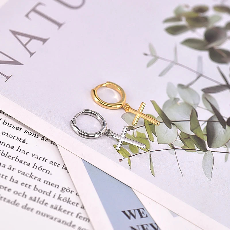 Cross Alloy Earrings